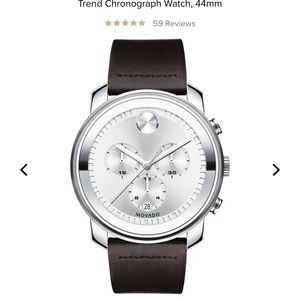 Large Movado Bold Trend chronograph, 44 mm stainless steel case